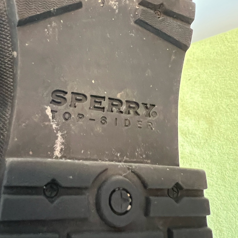Sperry Walker Steam black rain boots. Size 7 - Picture 11 of 15